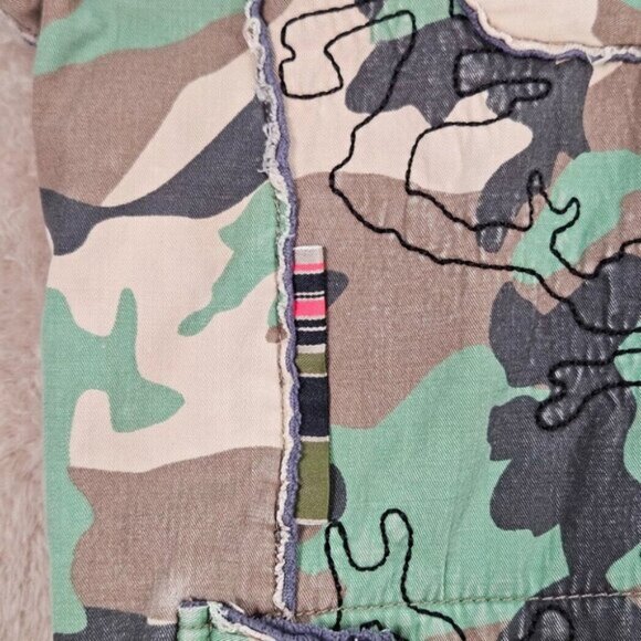 Y2K Triple Five Soul Camouflage Jacket Mens Size M Full Zip Long Sleeve 555 Soul - Picture 10 of 16